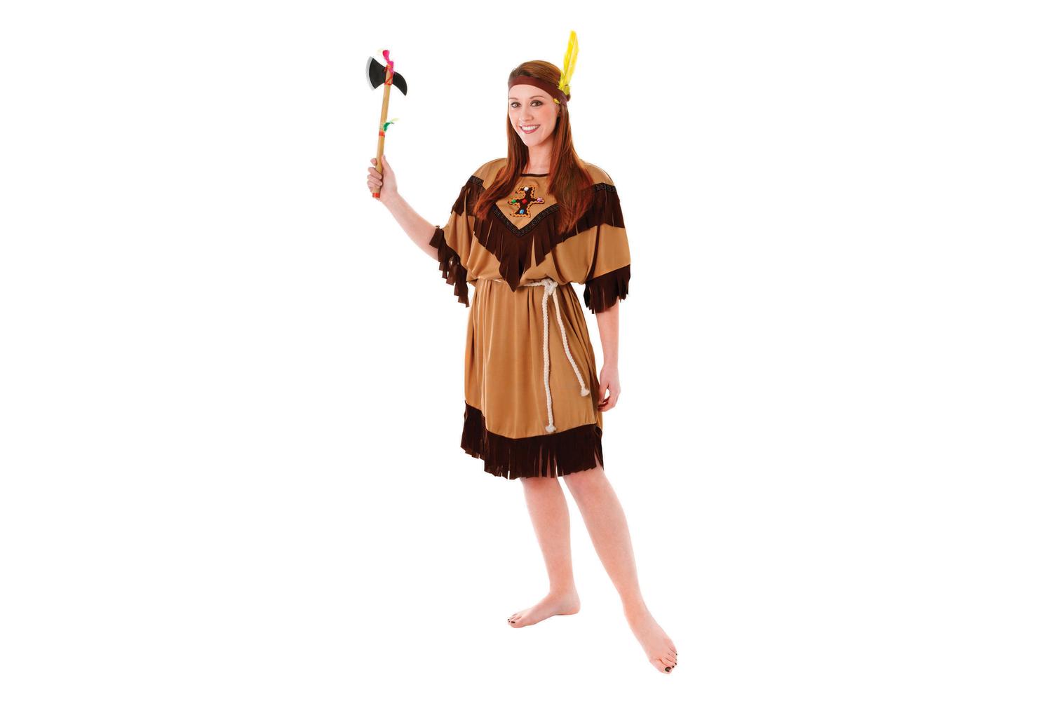 Rubies | Rb-ac593 | Native Indian Lady Pocahontas Style Costume