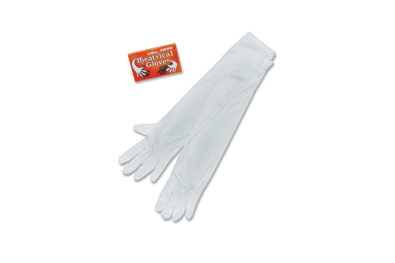 Rubies | Rb-ba144 | Long White Gloves
