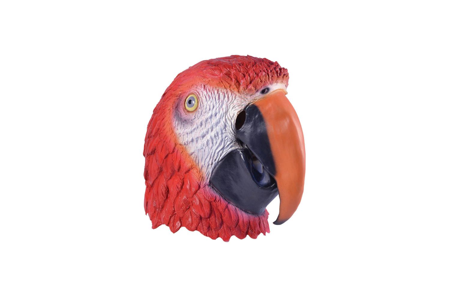 Rubies | Rb-bm417 | Rubber Deluxe Parrot Full Face Mask