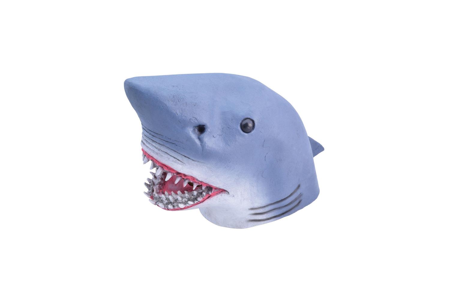 Rubies | Rb-bm450 | Rubber Shark Overhead Mask Deluxe