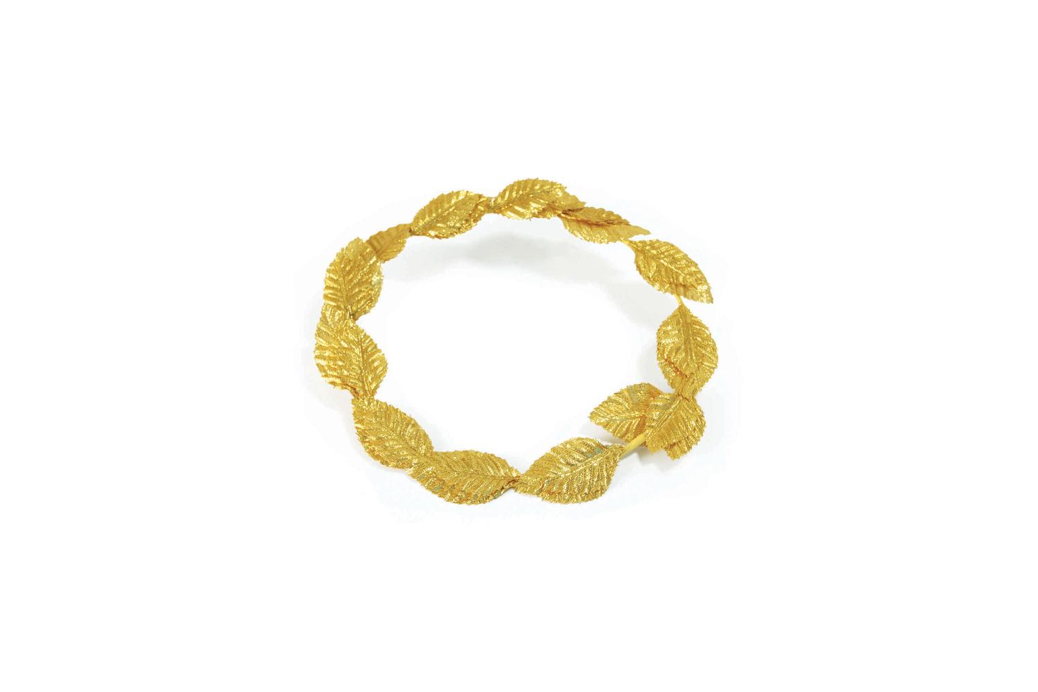 Rubies | Rb-ba321 | Gold Roman Laurel