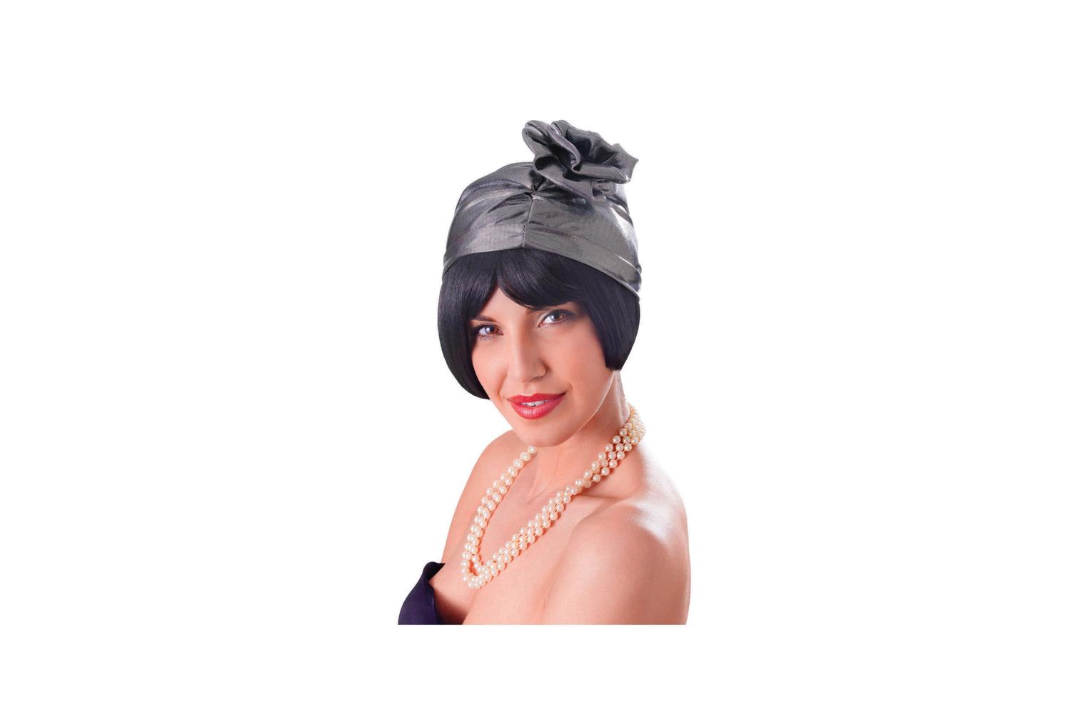 Rubies | Rb-bh619 | Silver Cloche 20's Hat