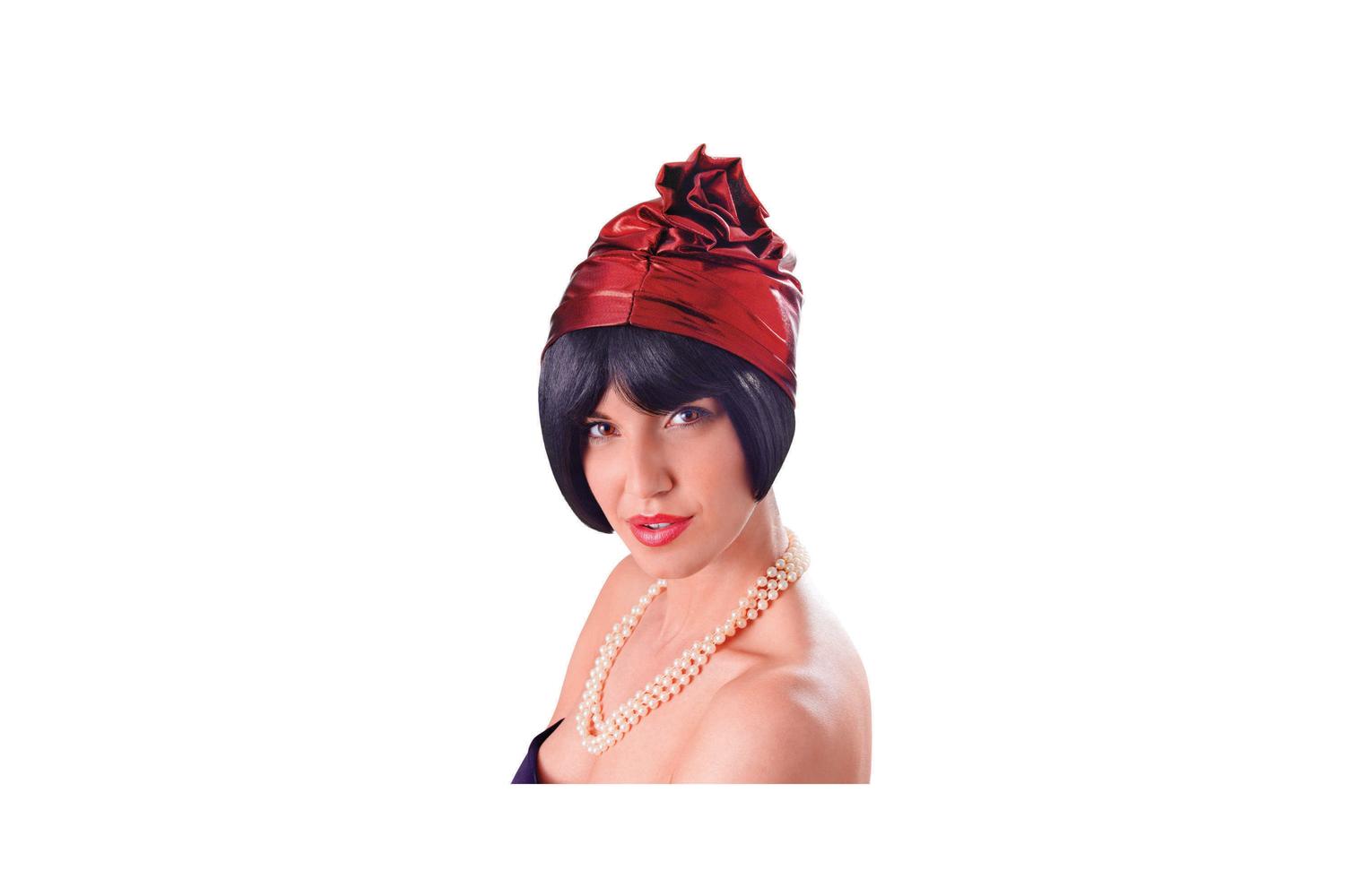 Rubies | Rb-bh621 | Red Cloche 20's Hat