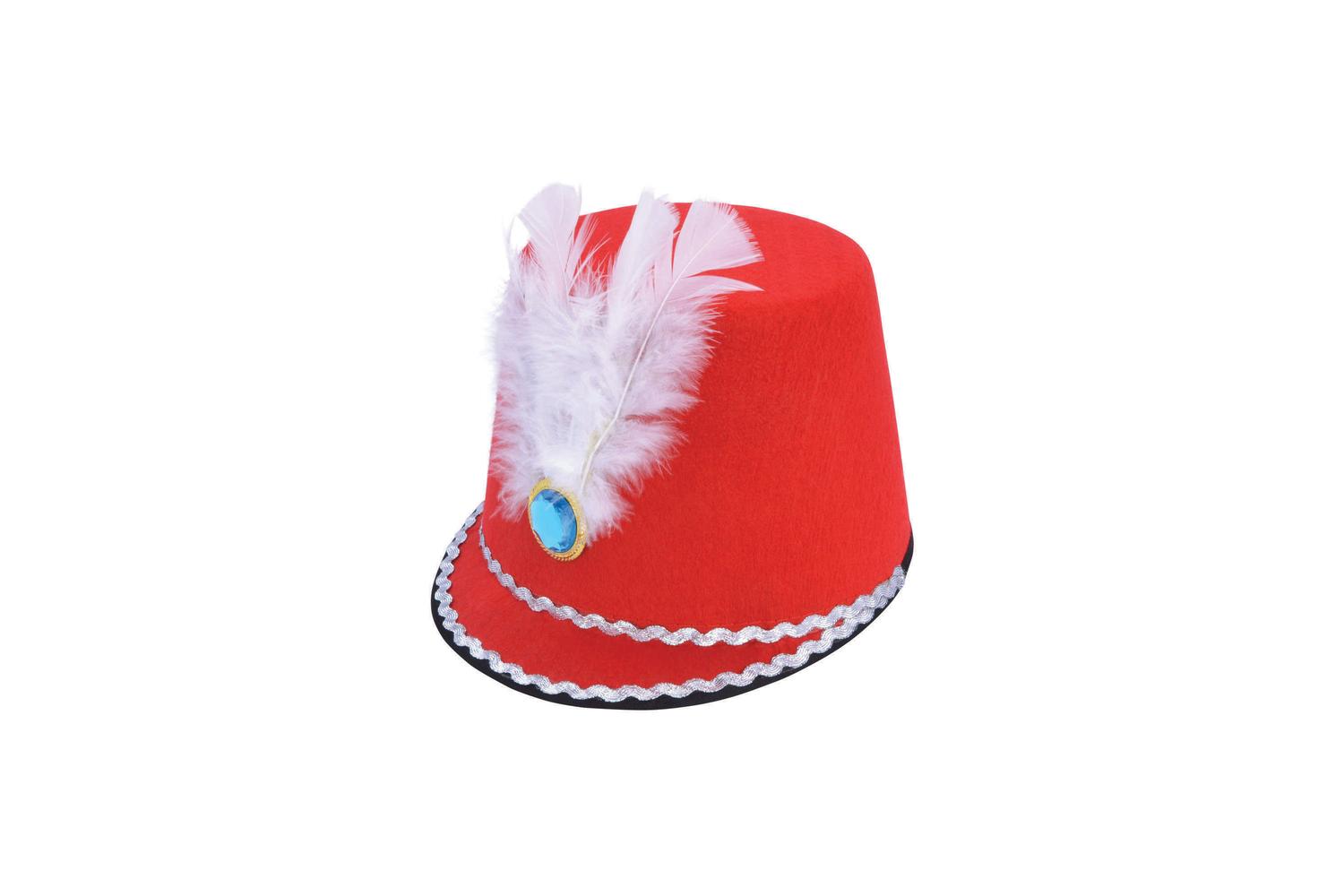 Rubies | Rb-bh638 | Red Majorette Hat