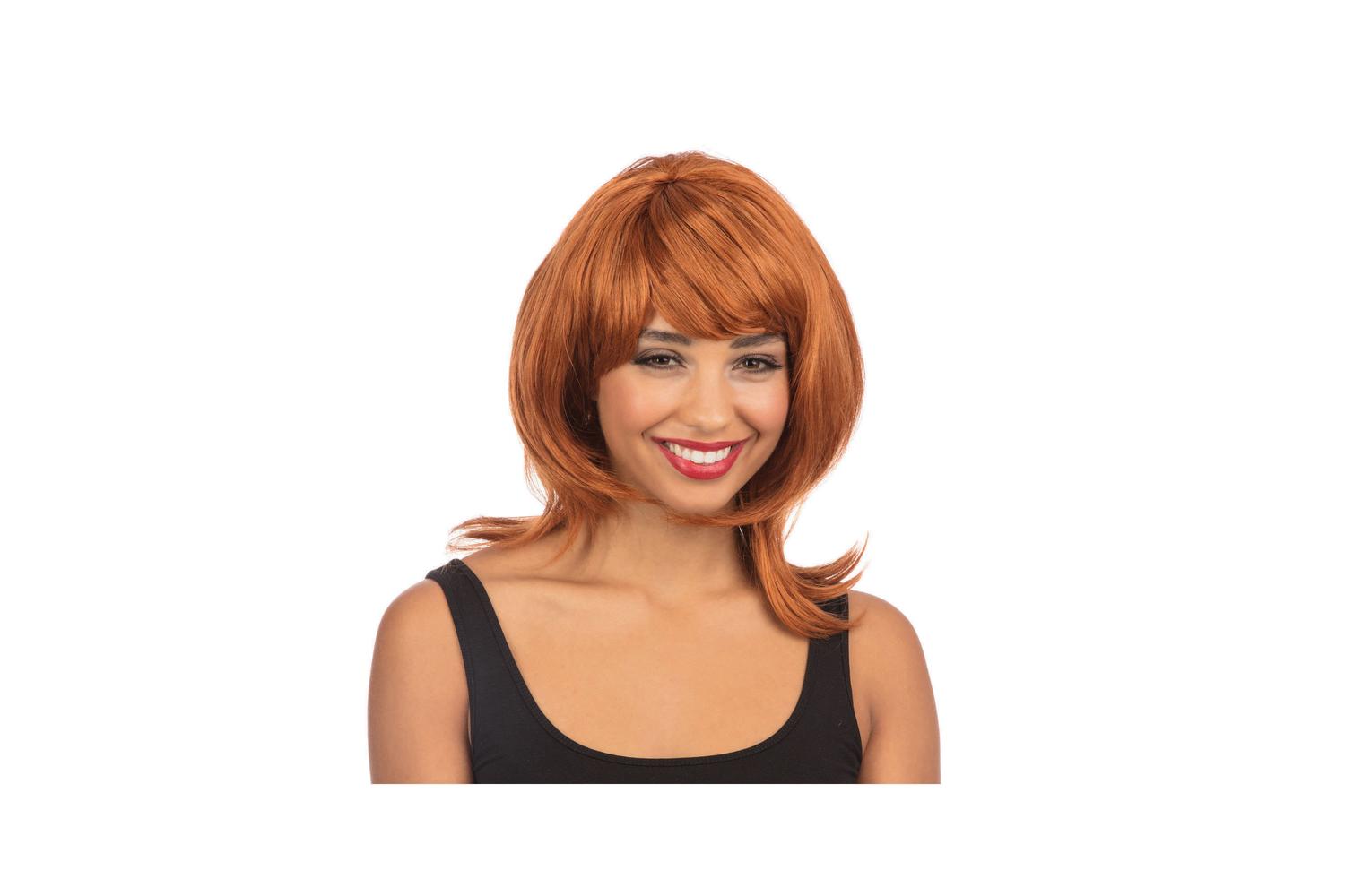 Rubies | Rb-bw083 | Layered Female Ginger Long Hair Wig