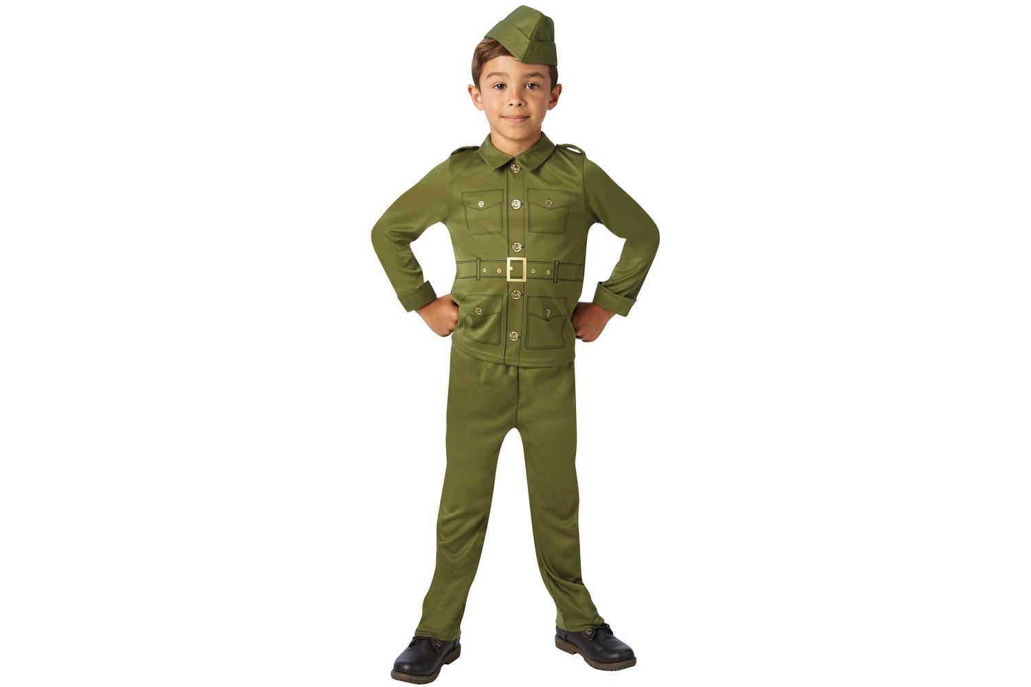 Rubies | Rb-620786xl | Ww2 Soldier Boy (xl) (9-10 Yrs)