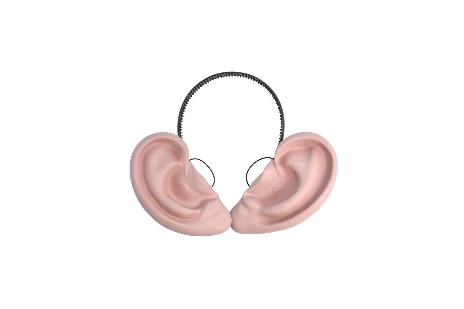 Rubies | Rb-md217 | Big Flesh Coloured Ears On A Headband