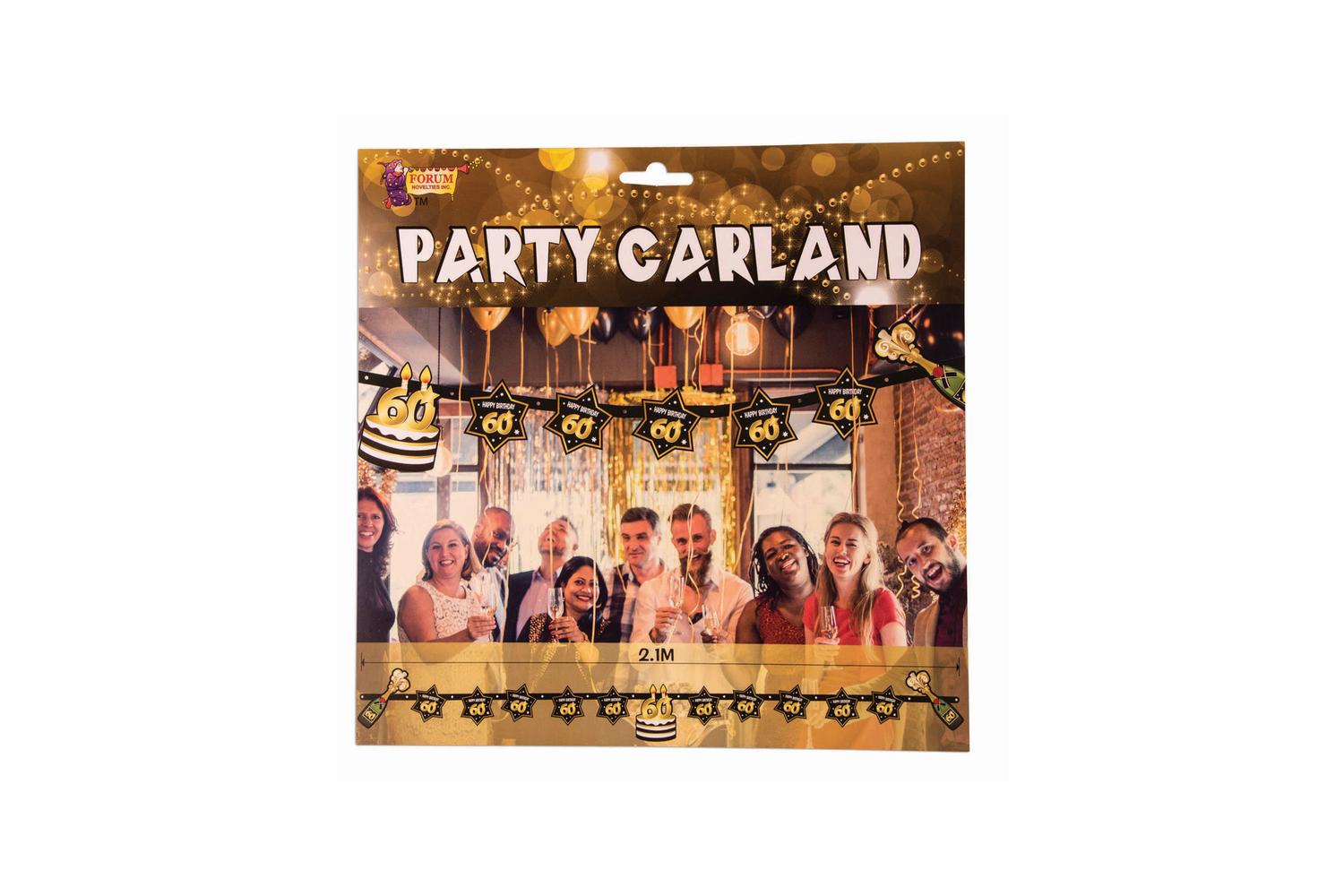 Rubies | Rb-x81664 | 60th Birthday Party Garland