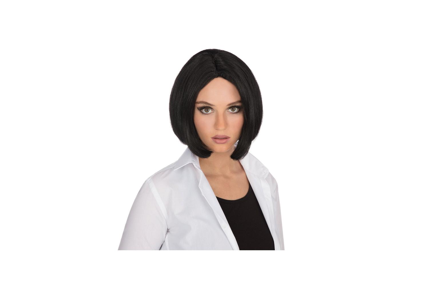 Rubies | Rb-bw652 | Centre Parting Short Black/skin Top Wig