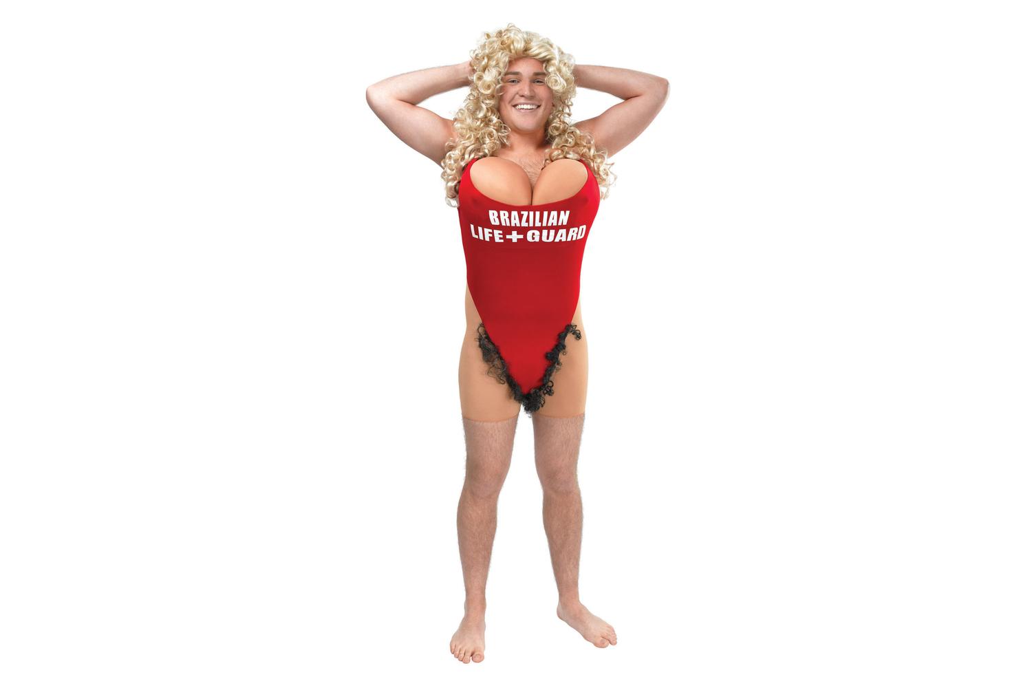 Rubies | Rb-ac797 | Lifeguard / Hairy Mary Adult Mens Costume