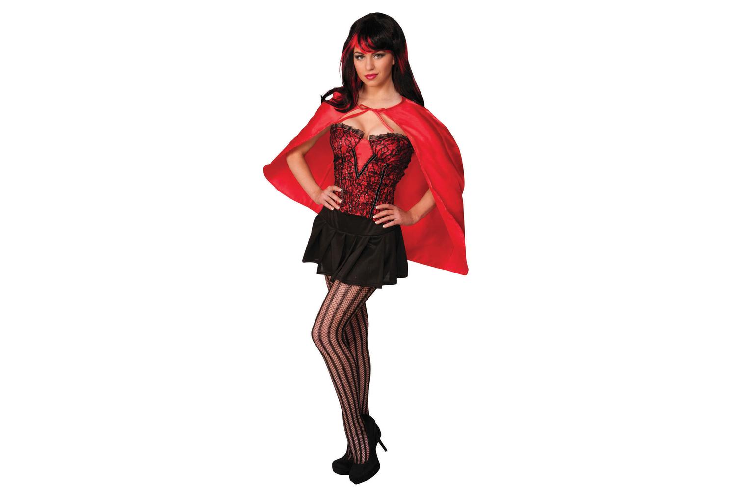 Rubies | Rb-x73814 | Red Superhero Fantasy Cape Fancy Dress Accessory