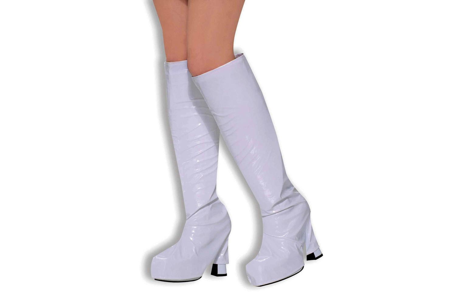 Rubies | Rb-ba309 | Go Go Boot Tops. White