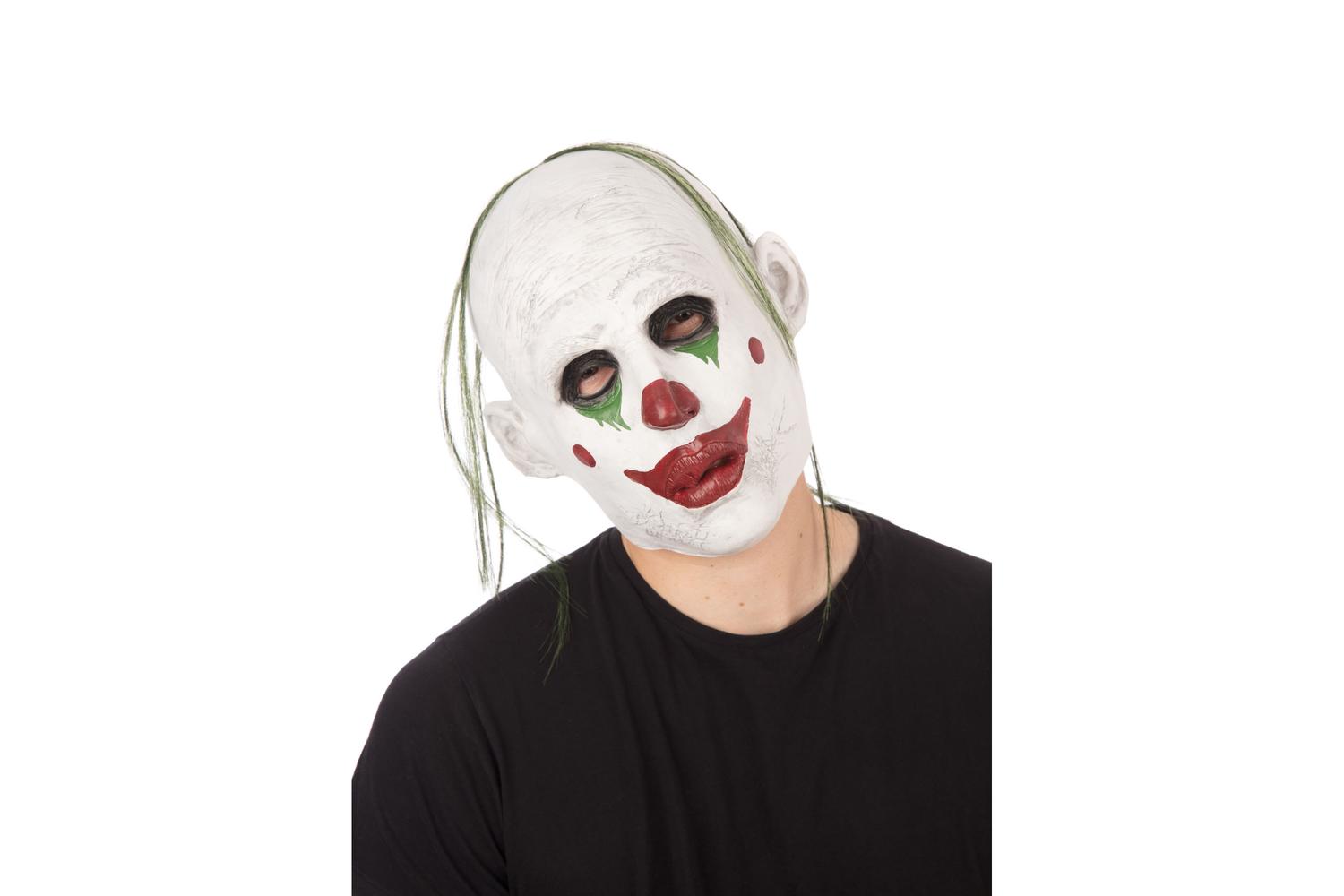 Rubies | Rb-bm588 | Realistic Clown With Hair Mask