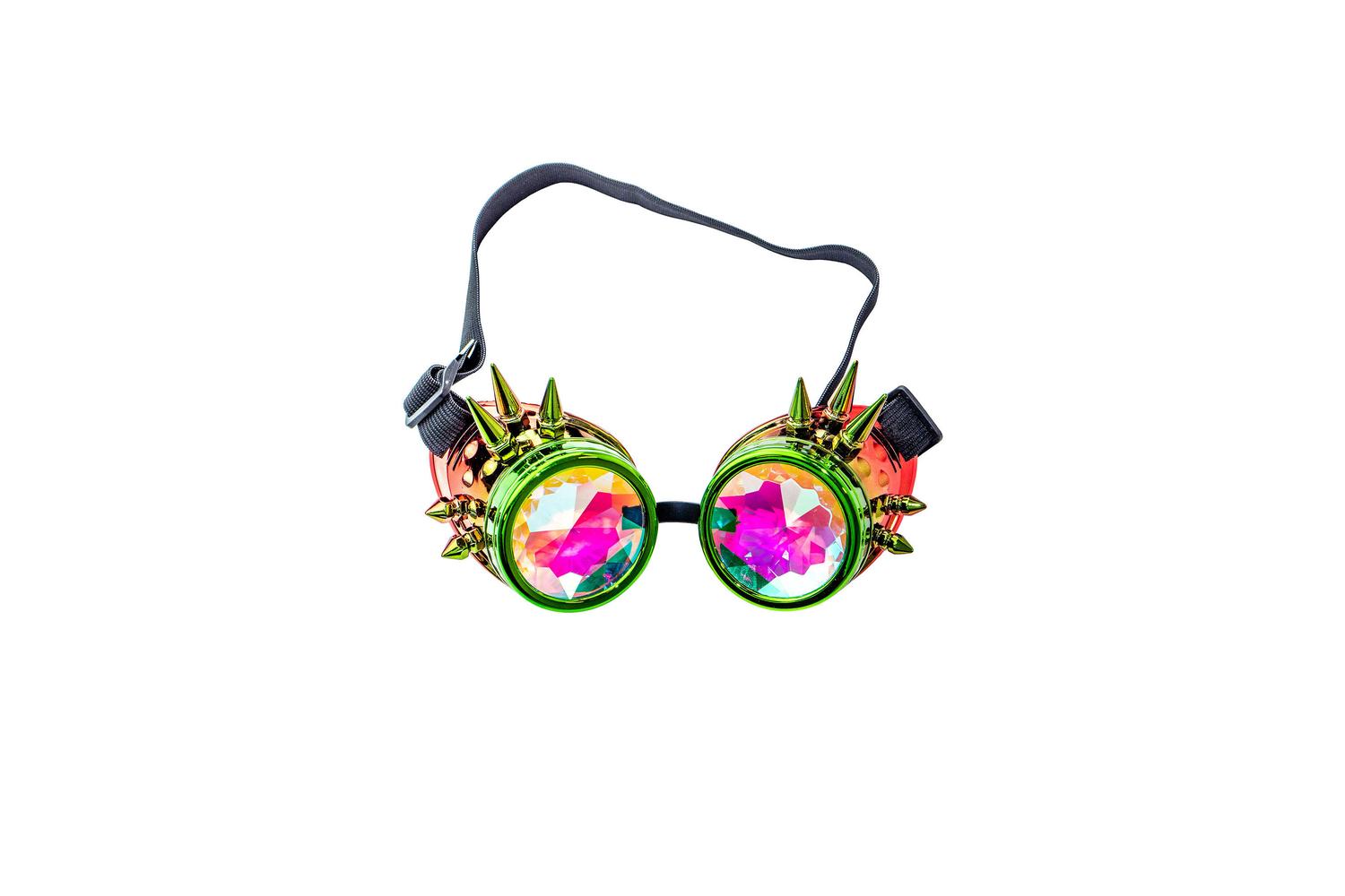 Rubies | Rb-bm605 | Kaleidoscope Goggles Green & Red