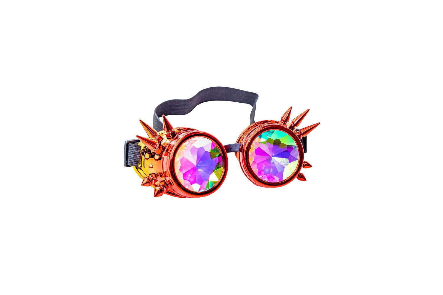 Rubies | Rb-bm607 | Kaleidoscope Goggles Red & Orange