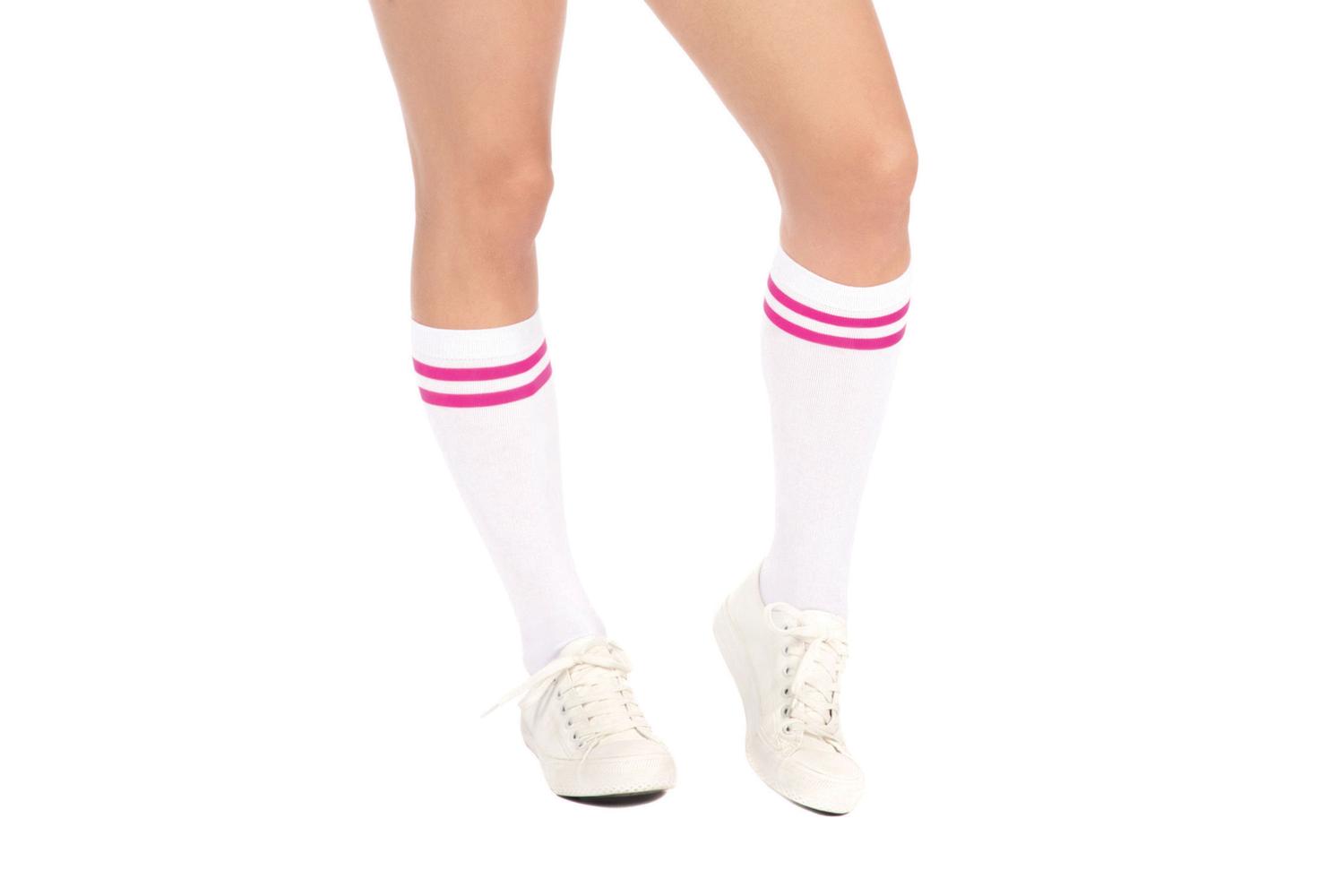 Rubies | Rb-ca0001 | Neon Tube Socks Pink