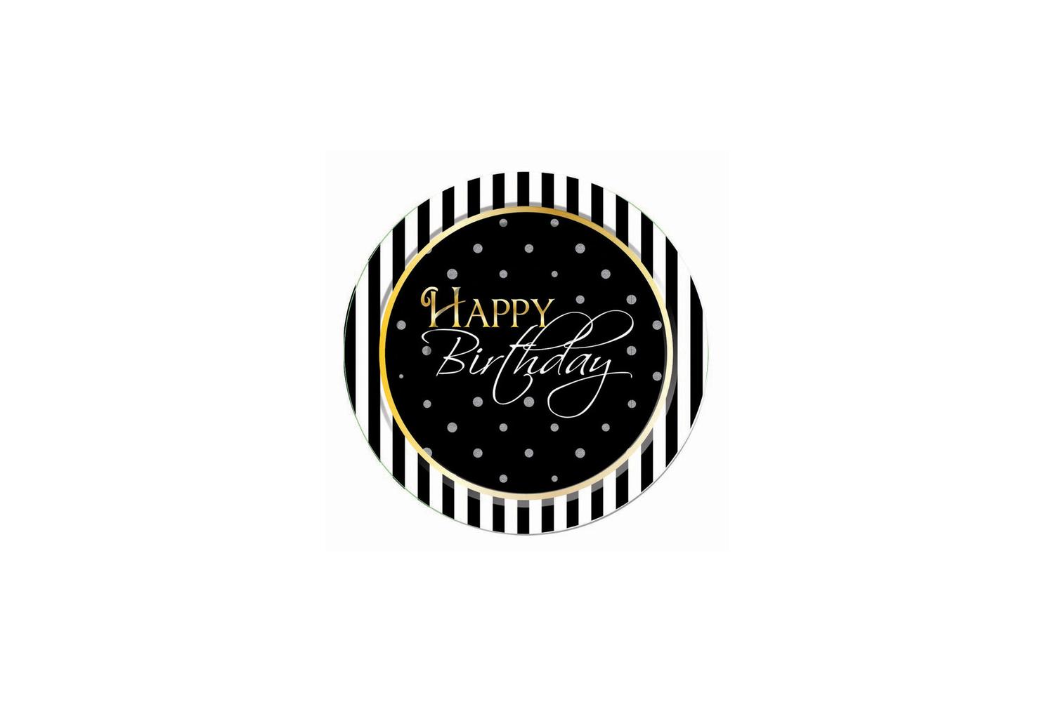 Rubies | Rb-x78719 | Birthday Elegant 17cm Plate