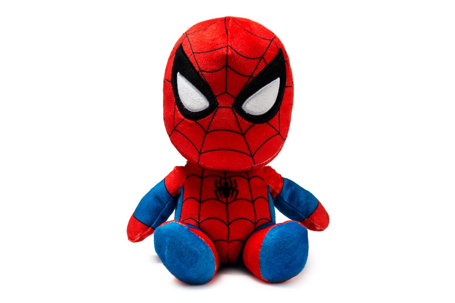 Rubies | Rb-kr14804 | Classic Spider-man Sitting Plush Phunny - Ns