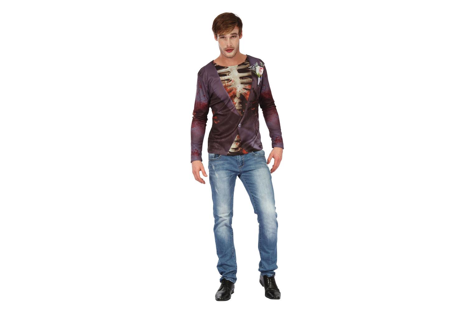 Rubies | Rb-ac245 | Zombie Bridegroom 3d Print Shirt