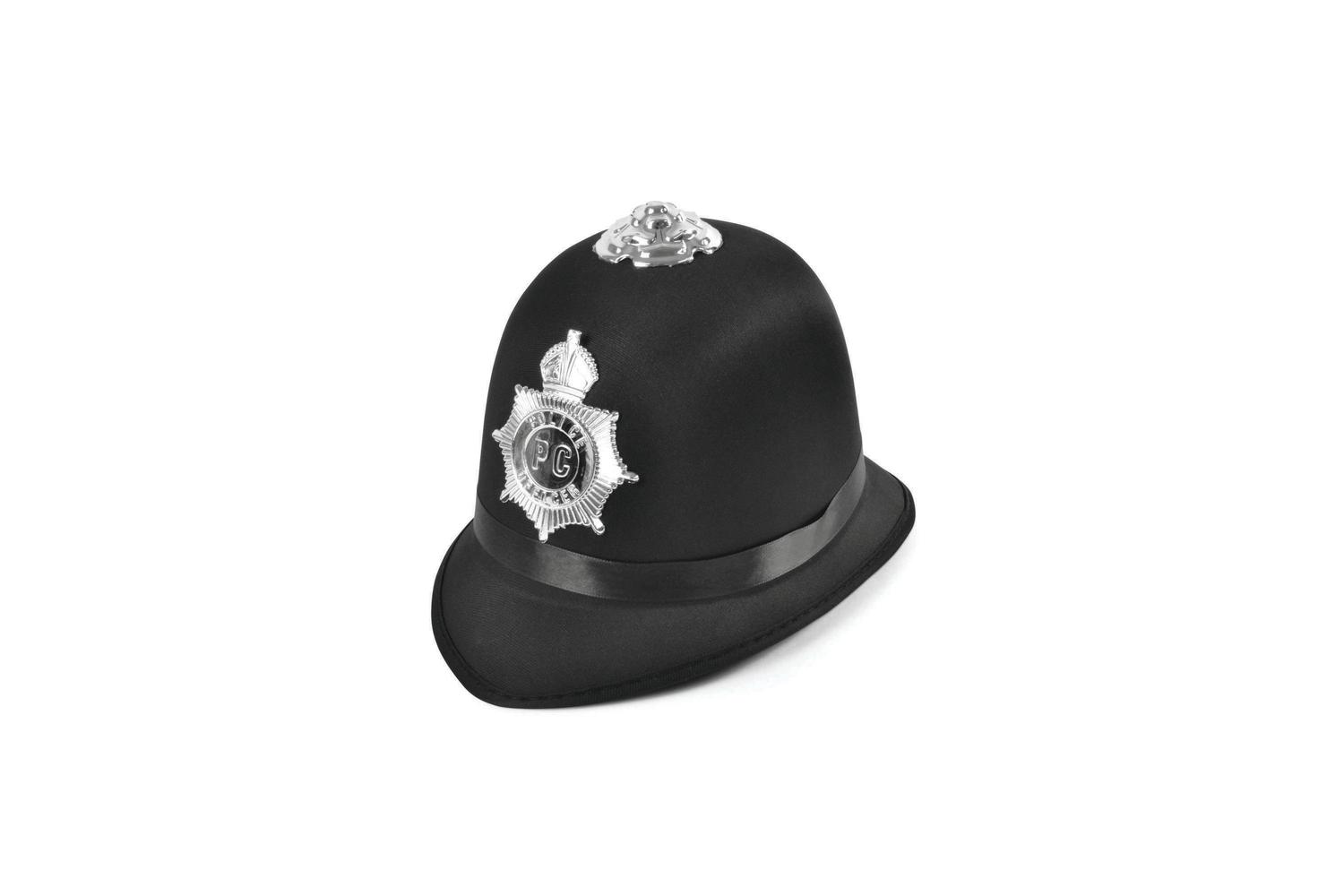 Rubies | Rb-bh660 | Police Bobby Hat Satin Fabric