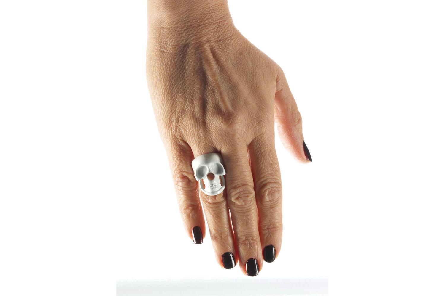 Rubies | Rb-x73610 | Halloween Jewellery Skeleton Skull Ring