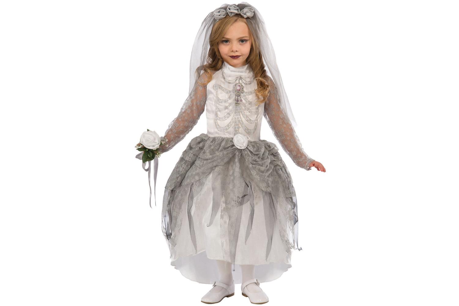 Rubies | Rb-x75186 | Childrens Halloween Skeleton Bride (l) Large Girls Female Costume