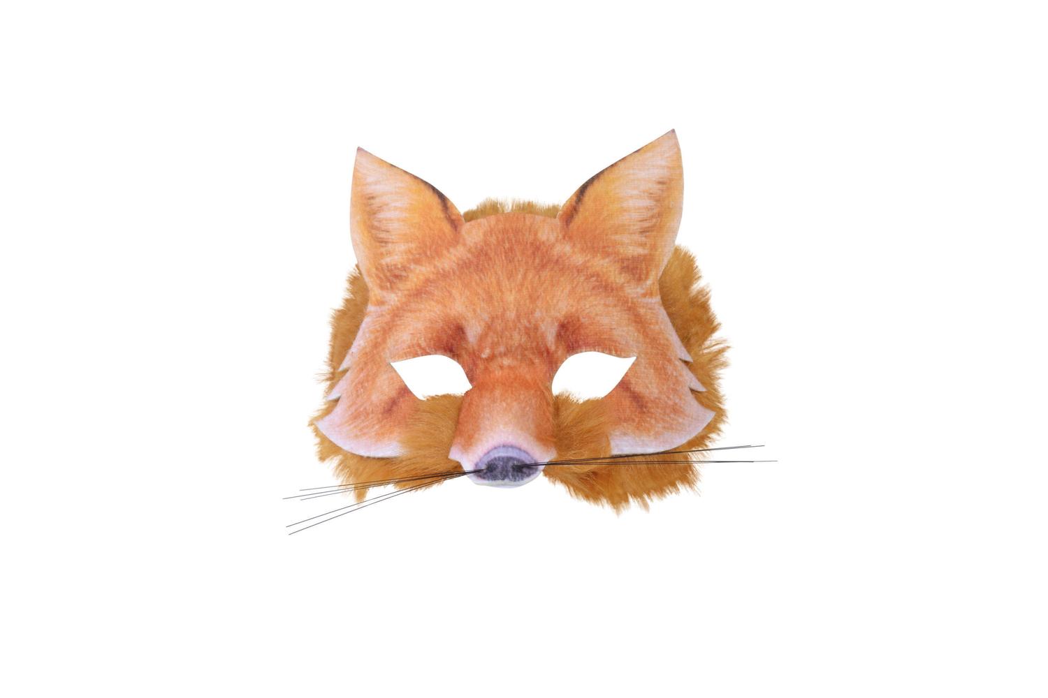 Rubies | Rb-x78699 | Fox Face Mask Realistic Fur