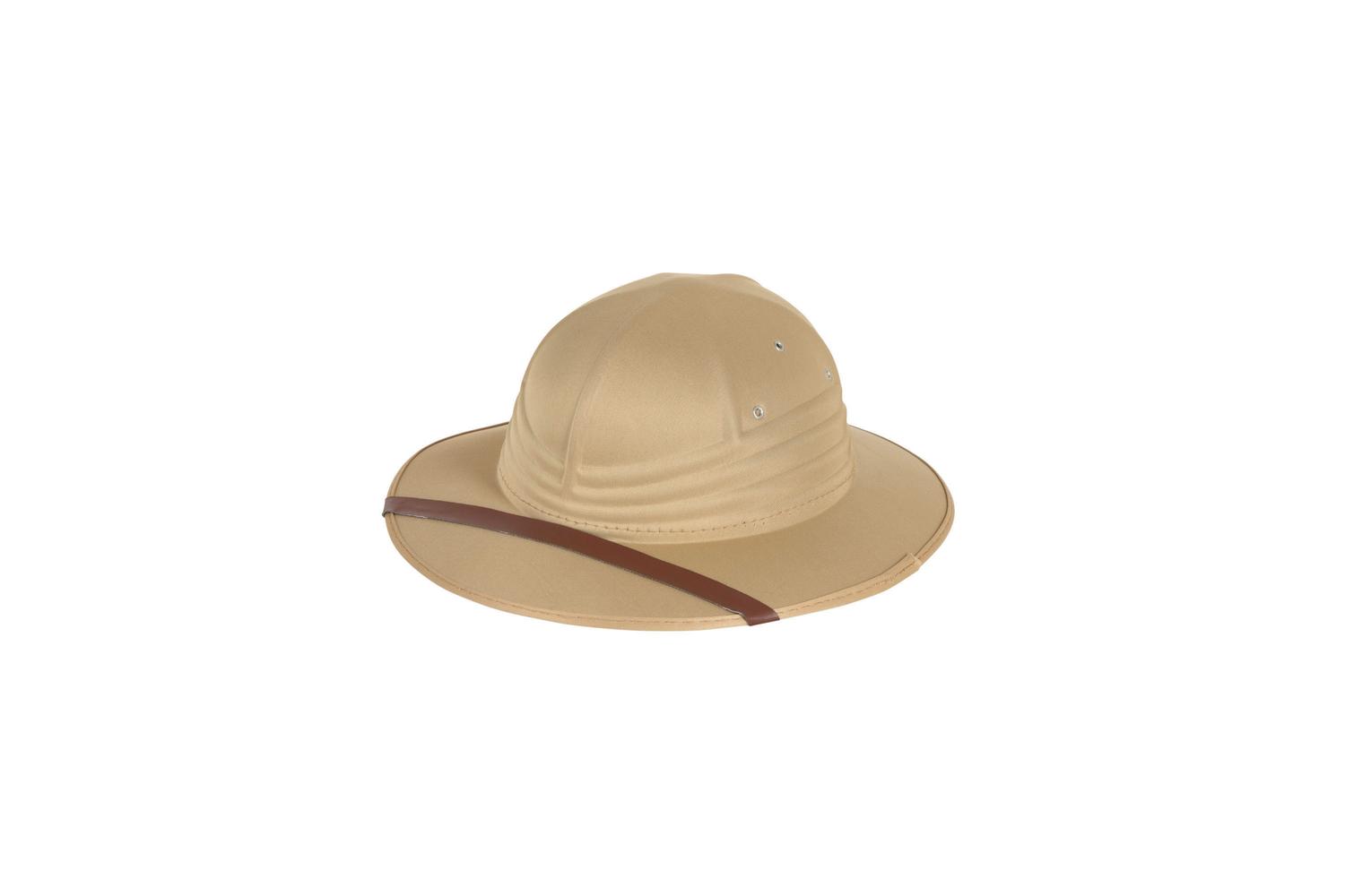 Rubies | Rb-bh671 | Brown Safari Hat Beige Nylon Felt