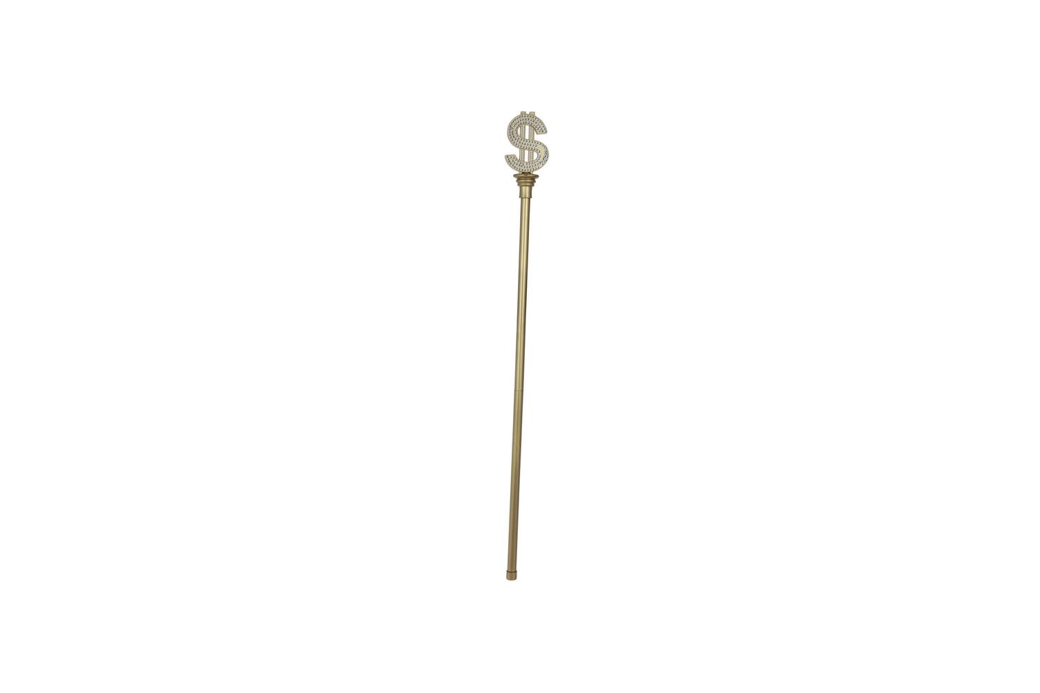 Rubies | Rb-ba2136 | Dollar Handle Gold Pimp Cane