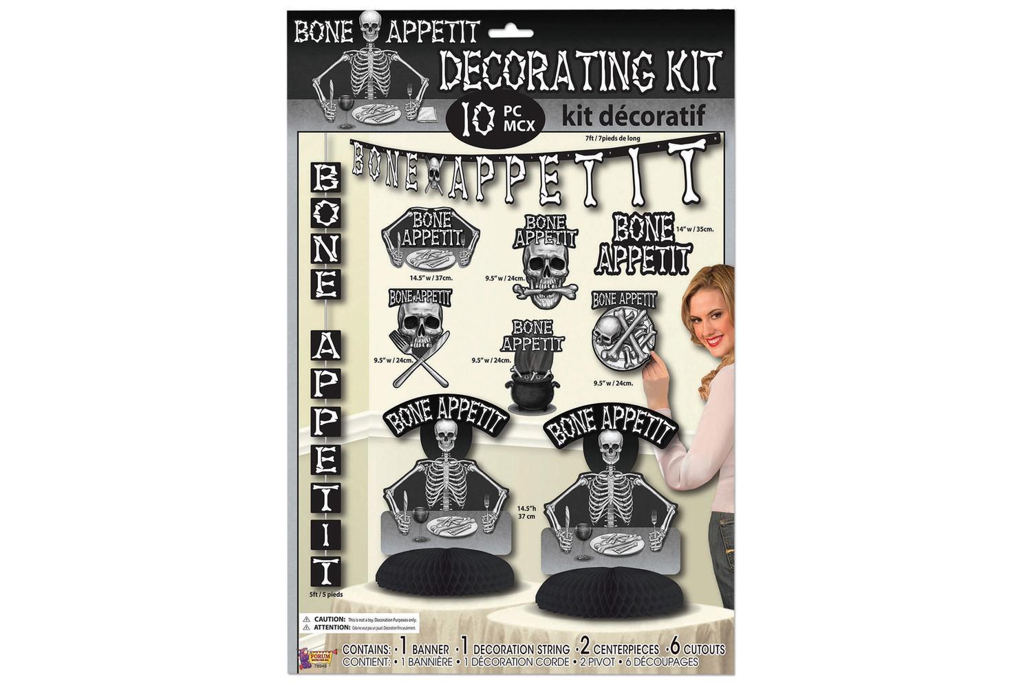Rubies | Rb-x78948 | Bone Appetit Decorating Kit (10pc)