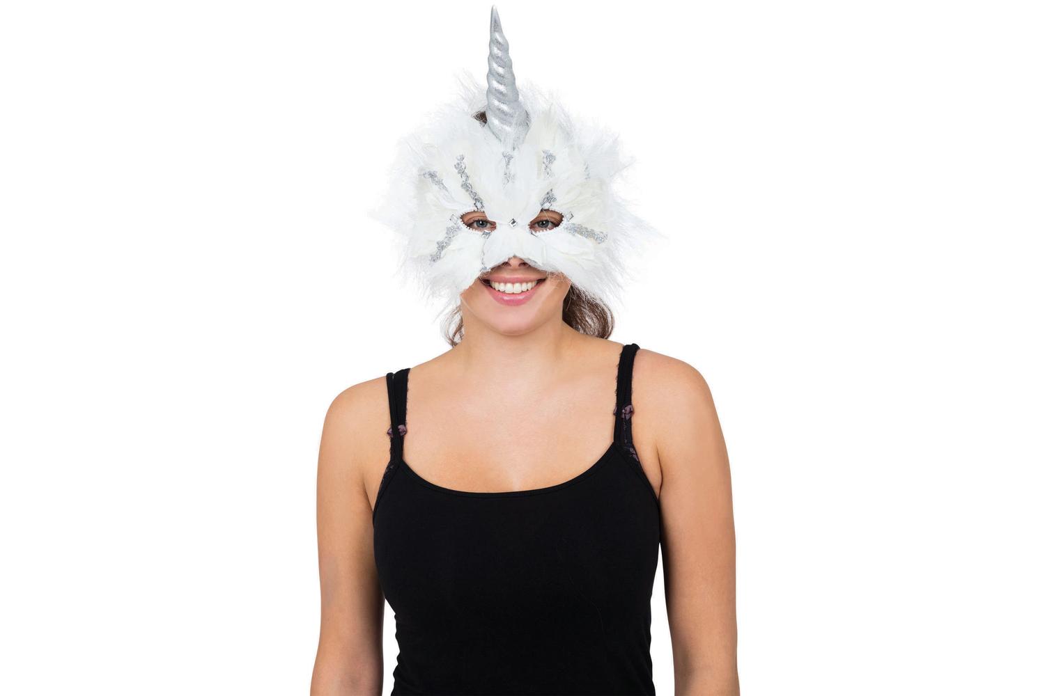 Rubies | Rb-em807 | Unicorn Mask (on Elastic)