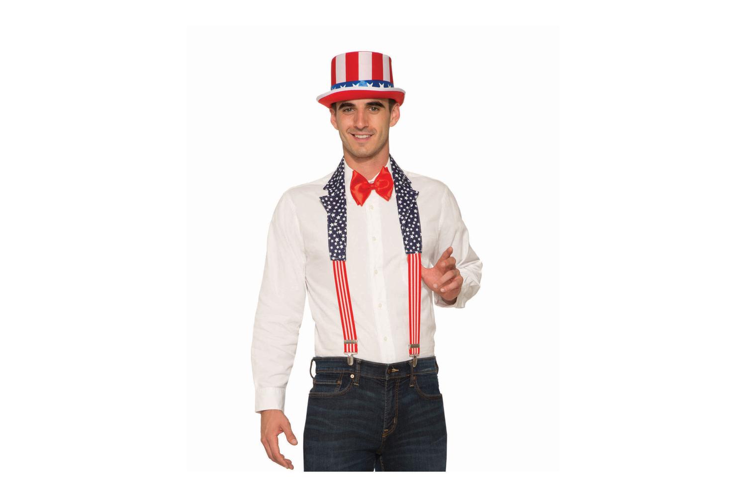 Rubies | Rb-x80932 | Usa Patriotic Set - Collar & Braces