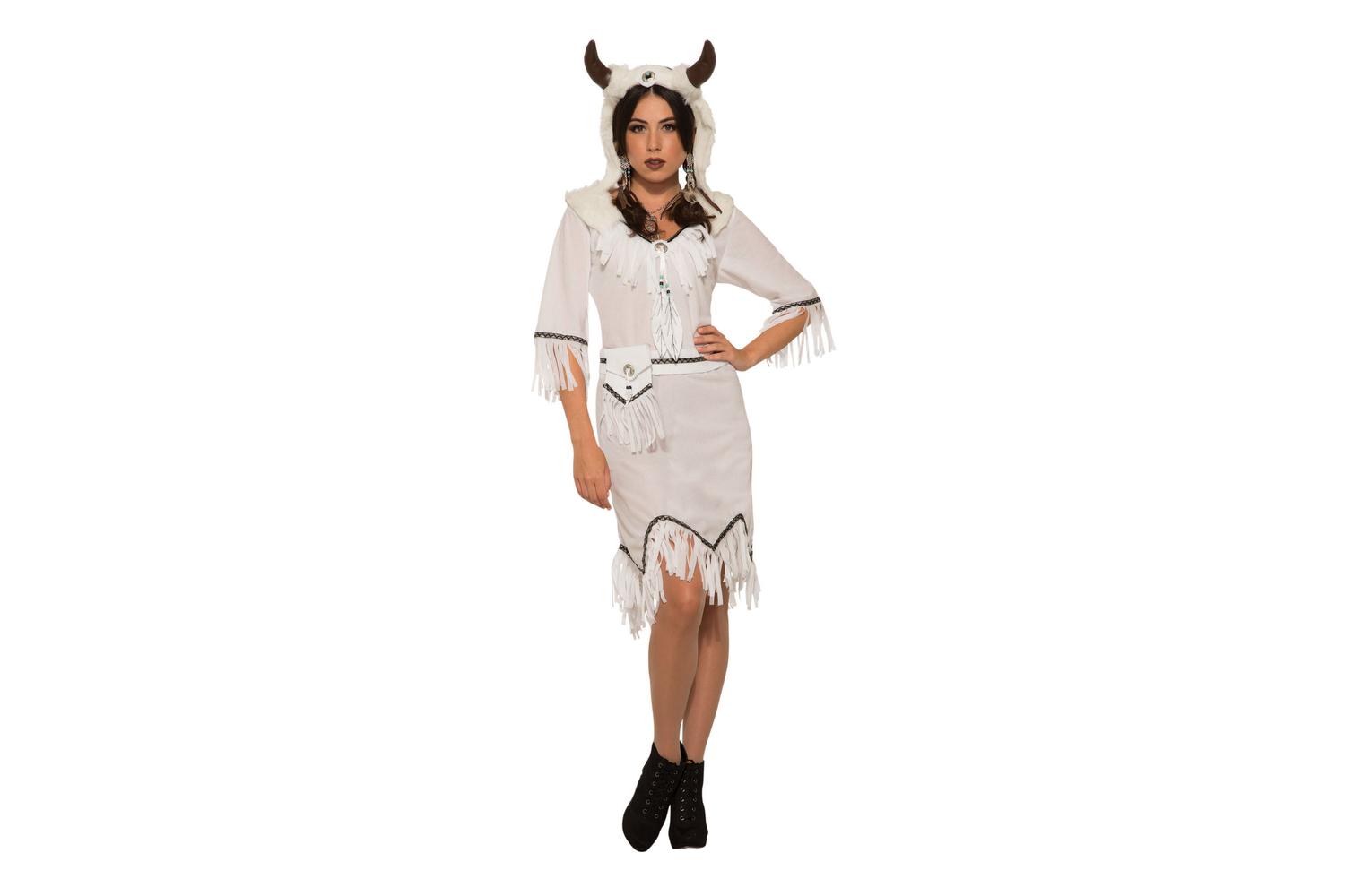 Rubies | Rb-ac80356 | White Buffalo Spirit Costume