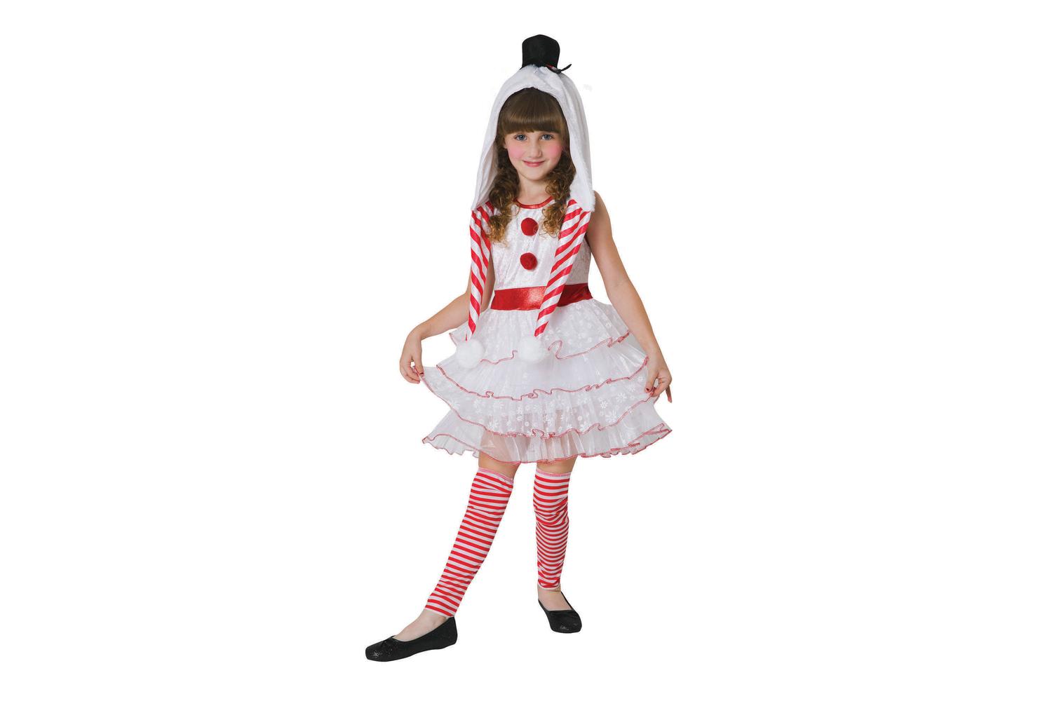 Rubies | Rb-cf116 | Children's Medium Christmas Snowgirl Costume