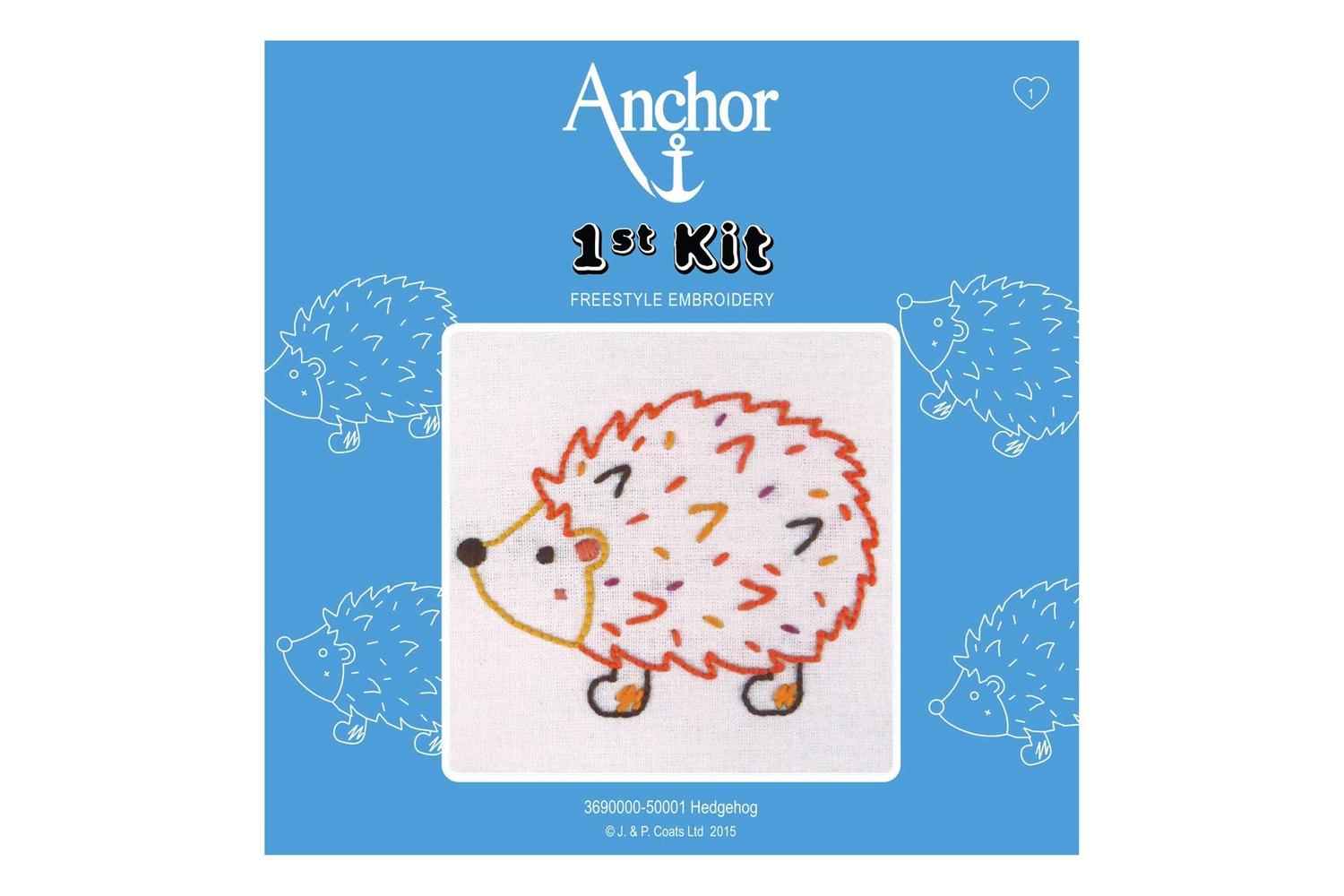 Anchor Gro-3690000\50001 - First Kit Hedgehog - Embroidery K
