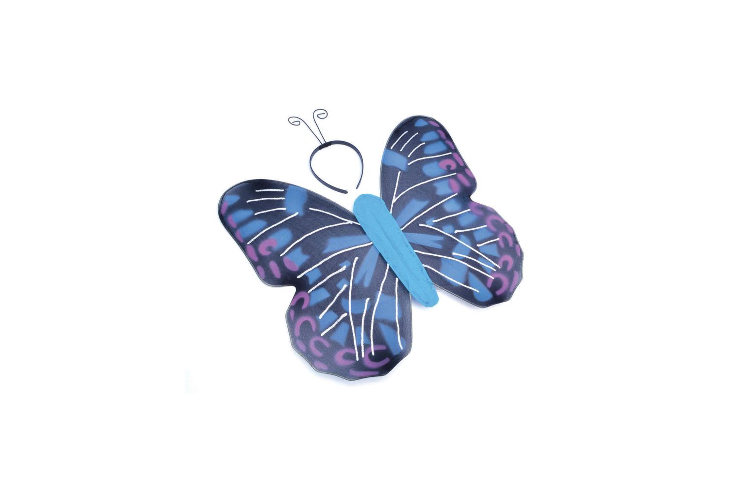 Rubies | Rb-ds063 | Blue Butterfly Kit And Antennae