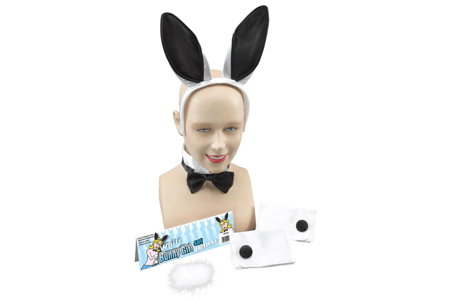 Rubies | Rb-ds104 | Bunny Girl Set. White/black