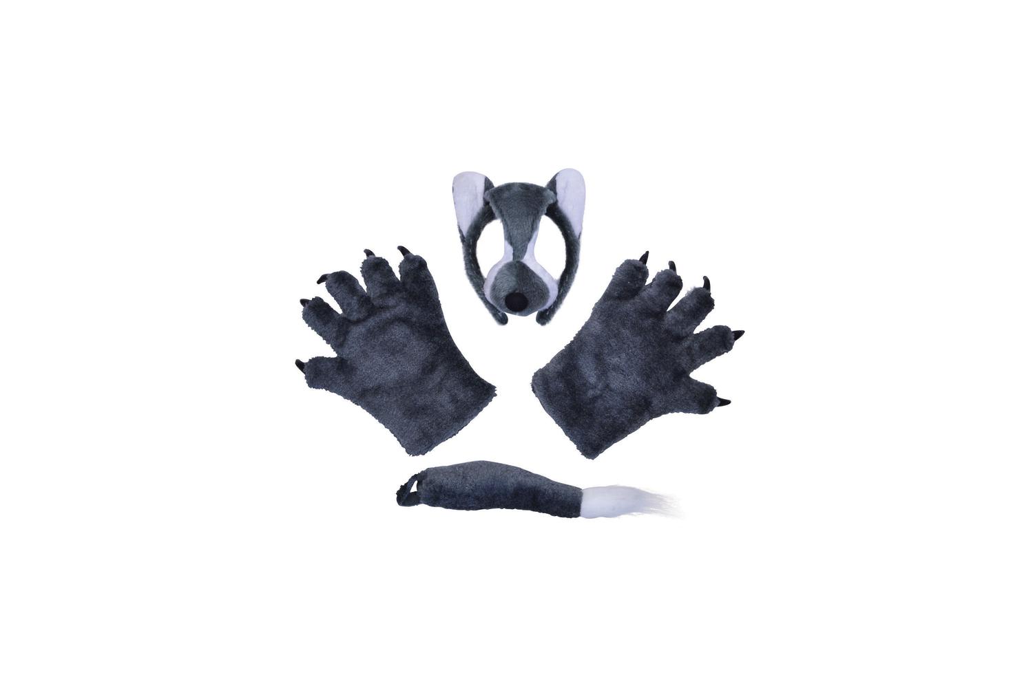 Rubies | Rb-ds139 | Wolf Set (mask, Tail + Paws)