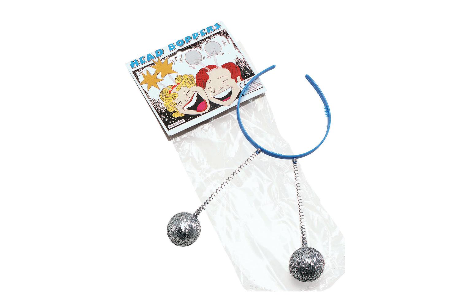 Rubies | Rb-gj107 | Head Boppers Silver Balls Headband