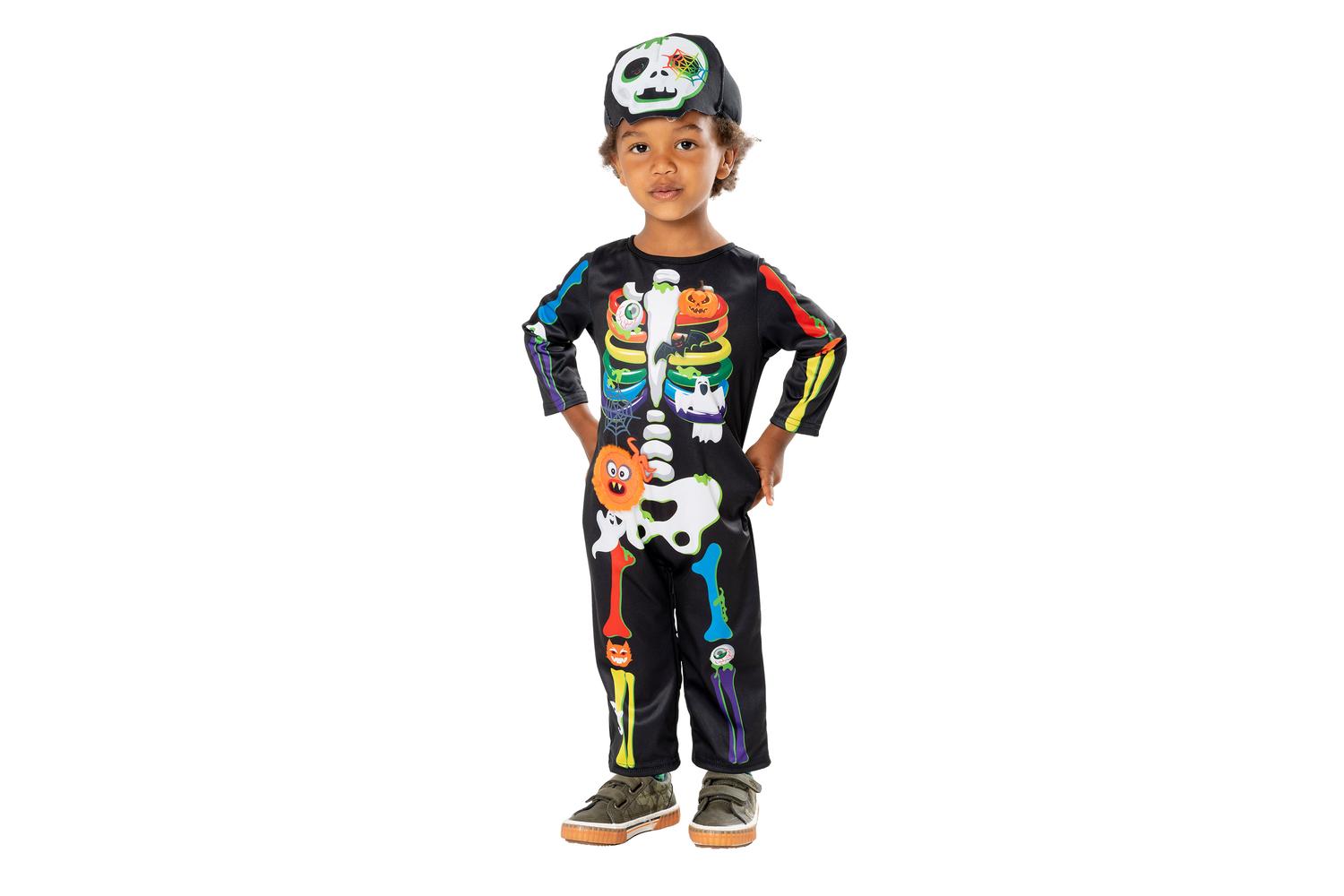 Rubies | Rb-3016172-3000 | Mini Bones Skeleton Costume - Male - 2-3