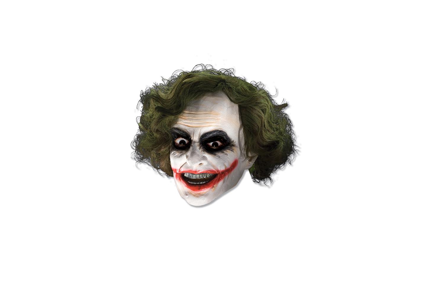 Rubies | Rb-4526-ns | Joker 3/4 Vinyl Msk W/wig Ns