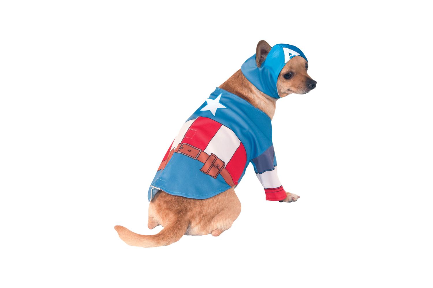 Rubies | Rb-580070-l | Captain America Pet Costume L