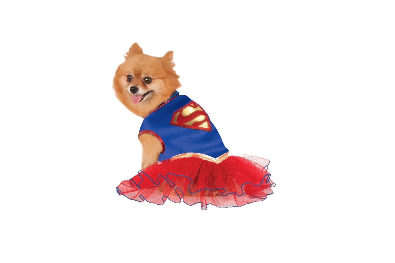 Rubies | Rb-580324-xs | Supergirl Tutu Dress Pet Costume Xs