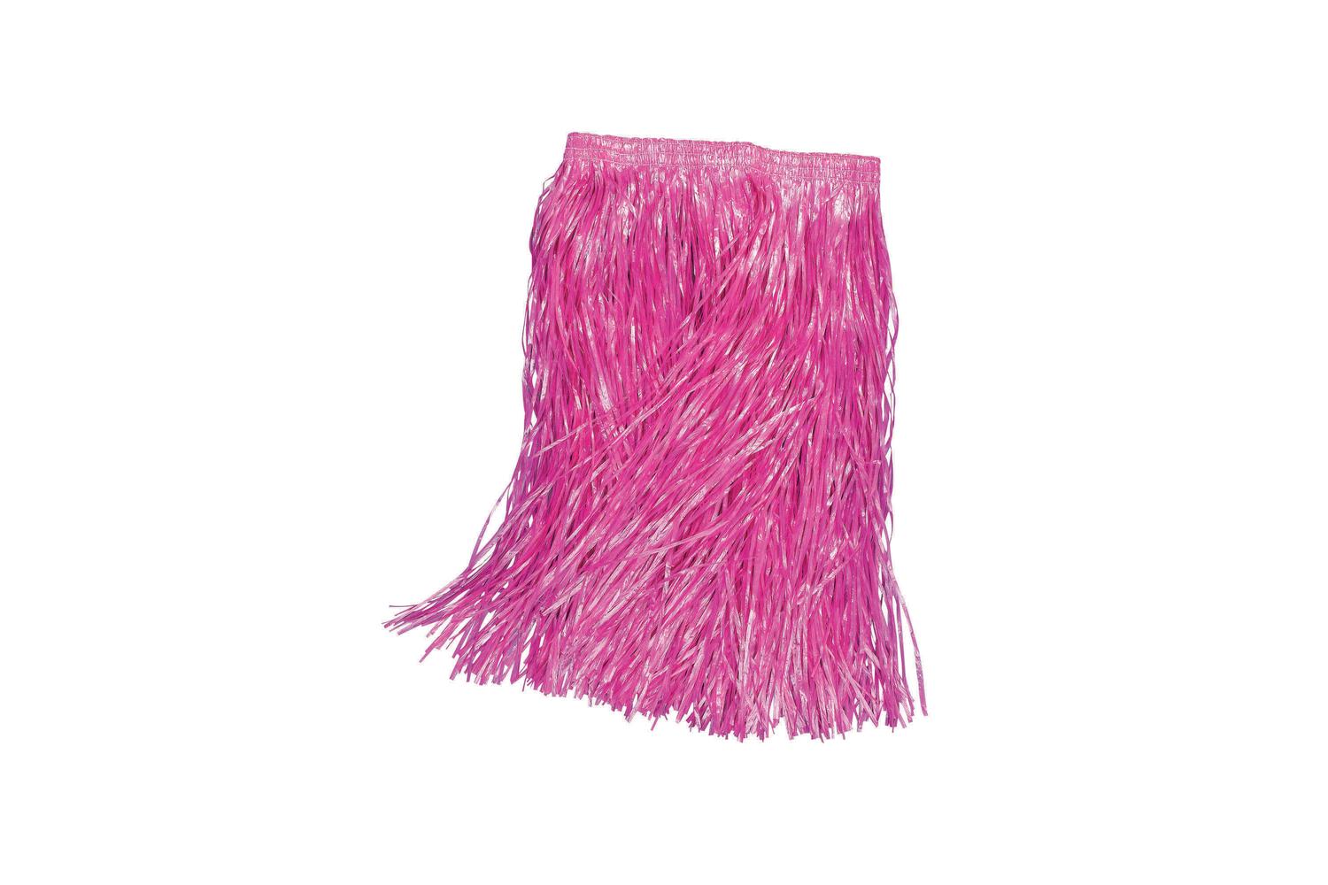Rubies | Rb-ba972 | Grass Skirt. Pink, Adult 55cm