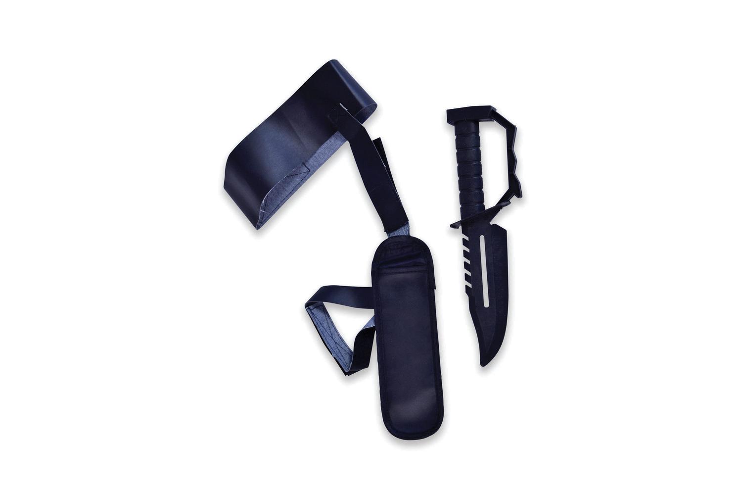 Rubies | Rb-ba977 | Cowboy Toy Plastic Ankle Holster & Knife