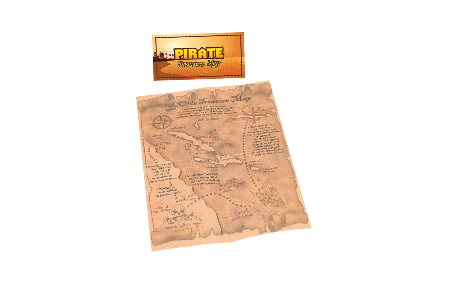 Rubies | Rb-ba997 | Pirate Treasure Map