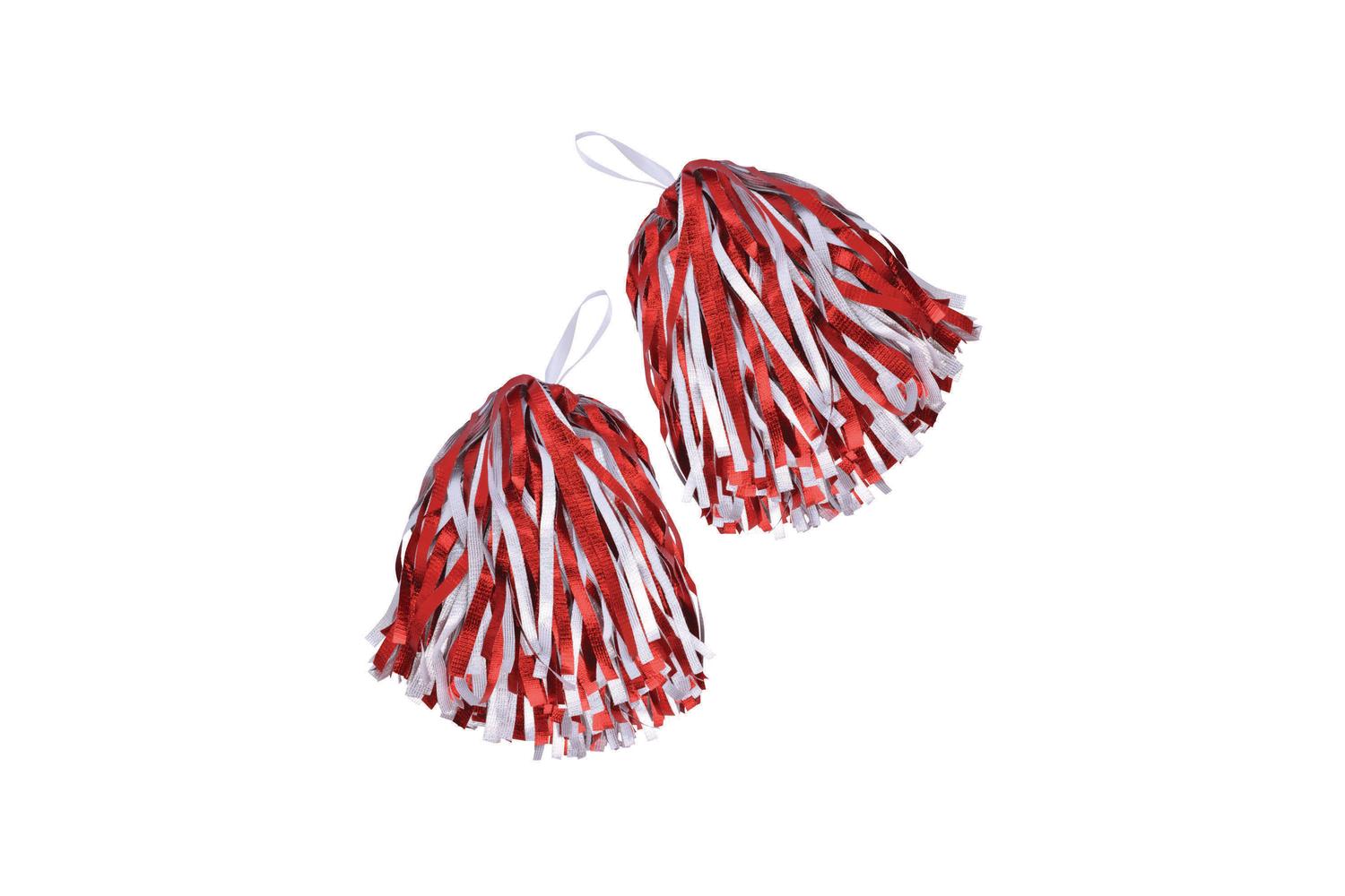 Rubies | Rb-ba1320 | Cheerleader Pom Poms. Red/white