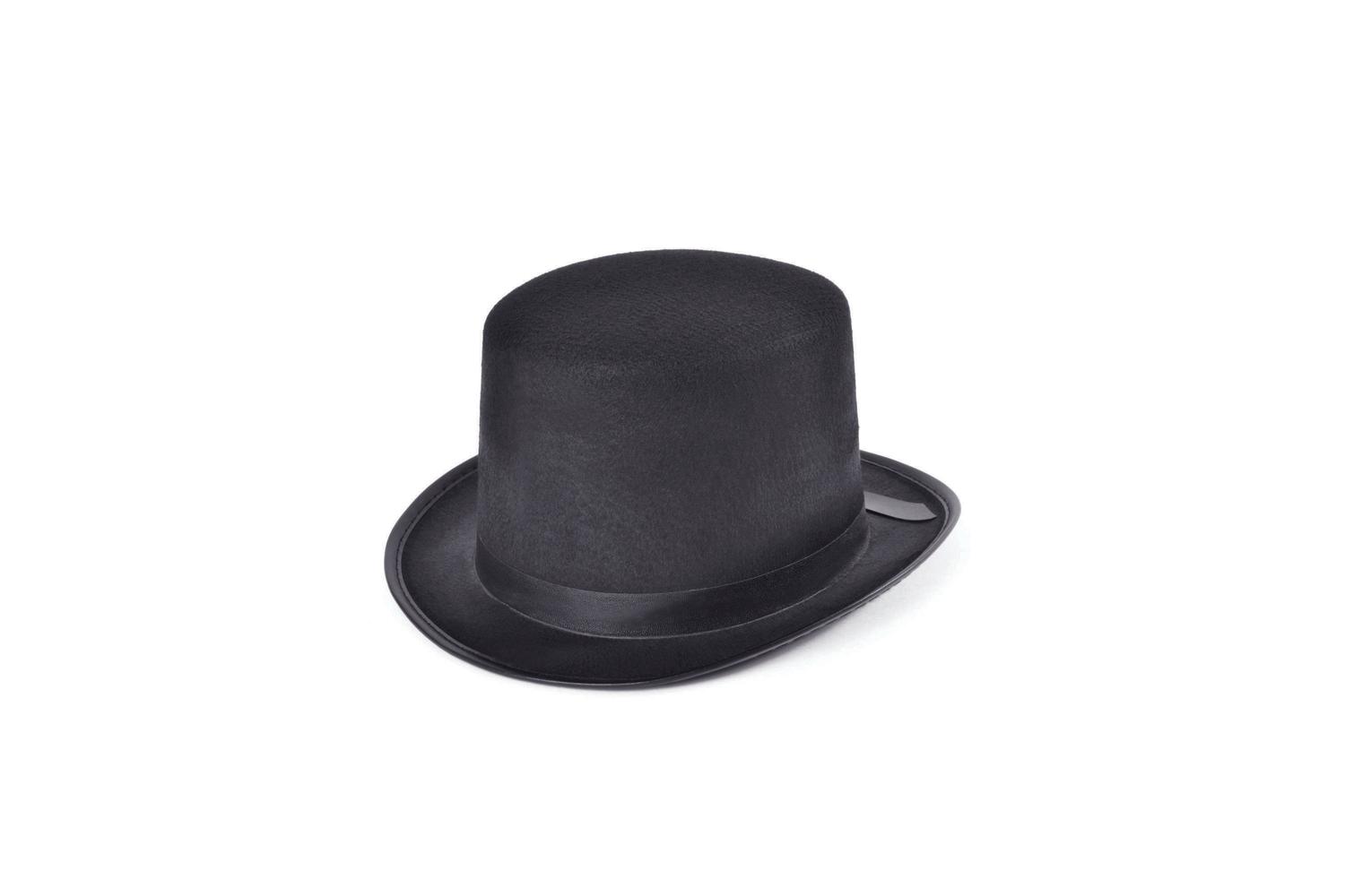 Rubies | Rb-bh172 | Felt Black Top Hat