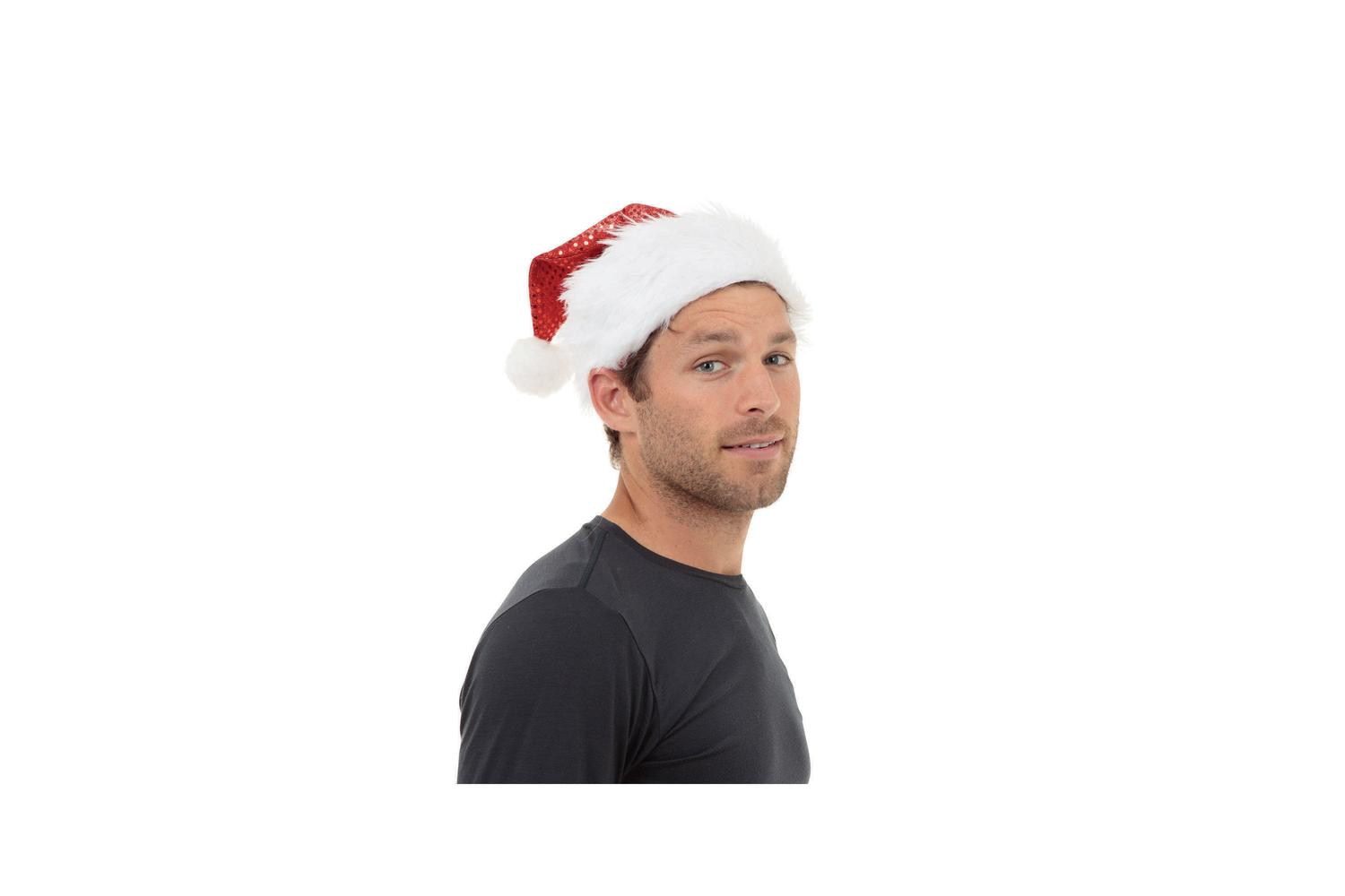 Rubies | Rb-bh294 | Sequin Christmas Santa Hat