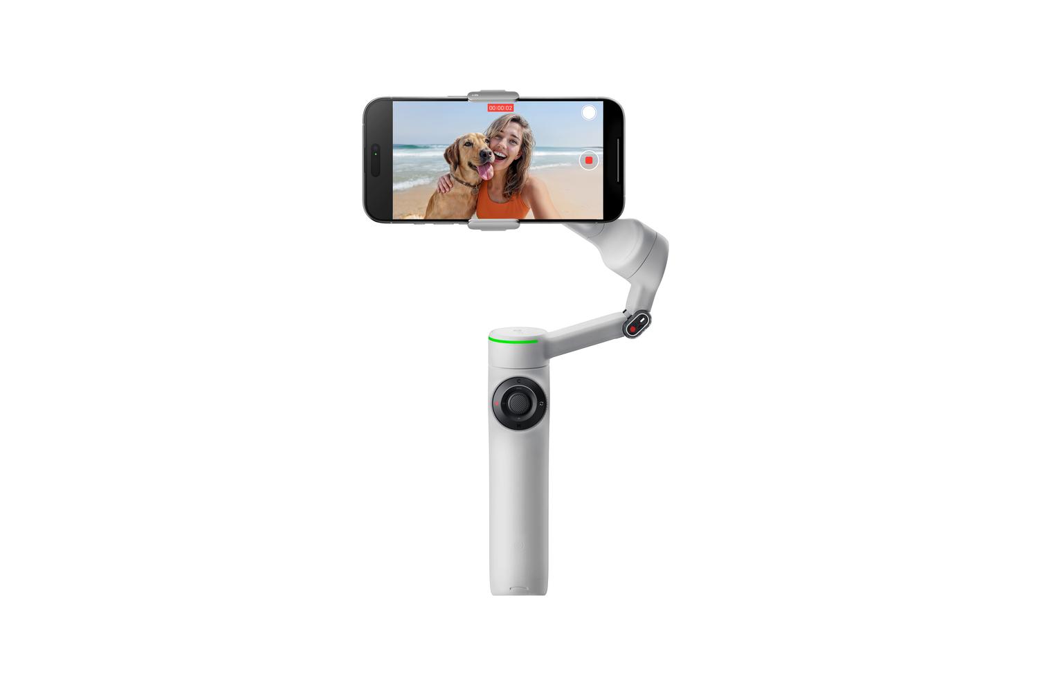 Insta360 | CINSABQB-G | Flow2 Pro Std Smartphone Stabilizer Gimbal - Capture Best Moments On The Go!